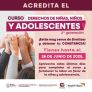 INVITAN A CONCLUIR CURSO DE DERECHOS DE NIÑAS, NIÑOS Y ADOLESCENTES