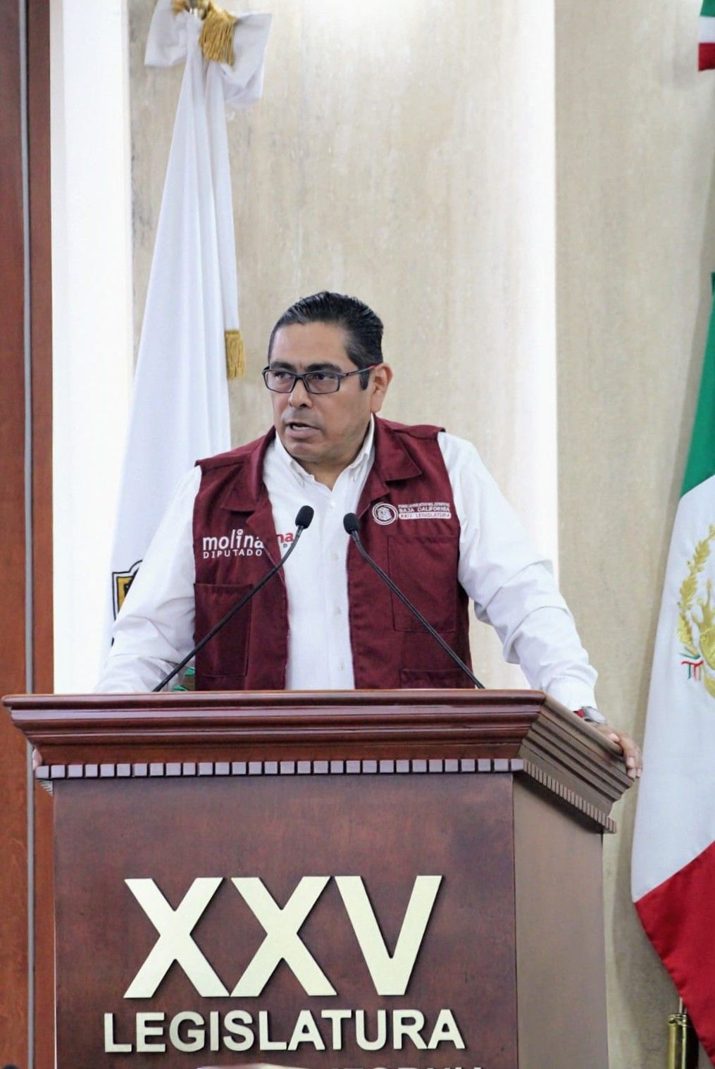 REITERA DIP. MOLINA GARCÍA EXIGENCIA DE PRONTA JUSTICIA PARA MAESTROS VÍCTIMAS DE CAJA DE AHORROS