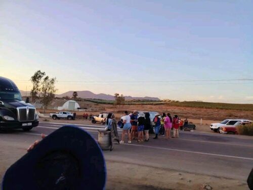 GOBIERNO DE ENSENADA MANTIENE PRESENCIA PREVENTIVA EN SAN VICENTE TRAS CONFLICTO POR AGUA