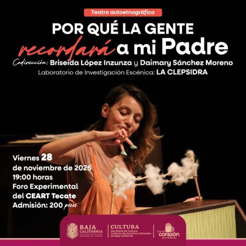 CEART TECATE CELEBRA NOVIEMBRE CON UNA CARTELERA LLENA DE MÚSICA Y TEATRO