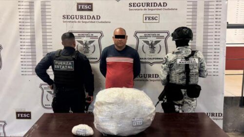 DETIENEN  A PRESUNTO INTEGRANTE DE GRUPO DELICTIVO; LE ASEGURAN 27 KILOS DE METANFETAMINA