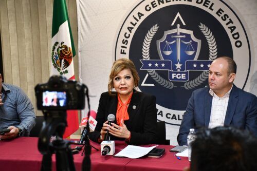 PRESENTA FISCAL GENERAL MA. ELENA ANDRADE RAMÍREZ RESULTADOS EFECTIVOS EN INVESTIGACIONES