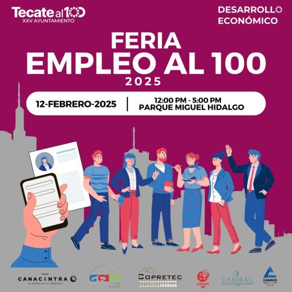 NUEVA FECHA PARA LA FERIA DEL EMPLEO AL 100: SERÁ EL 12 DE FEBRERO