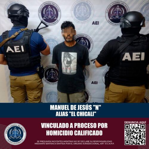 PRESENTAN ANTE LA JUSTICIA A PRESUNTO HOMICIDA