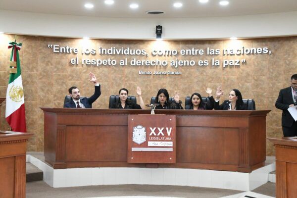 XXV LEGISLATURA APRUEBA ASUNTOS RELACIONADOS CON MAGISTRATURAS DEL TSJBC