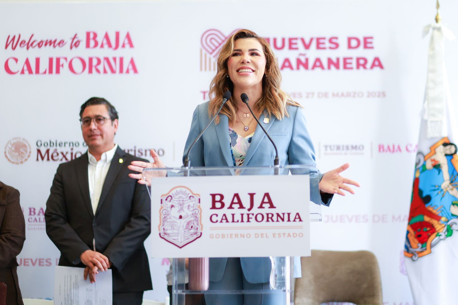 BAJA CALIFORNIA LISTO PARA HACER HISTORIA CON TIANGUIS TURÍSTICO 2025: GOBERNADORA MARINA DEL PILAR