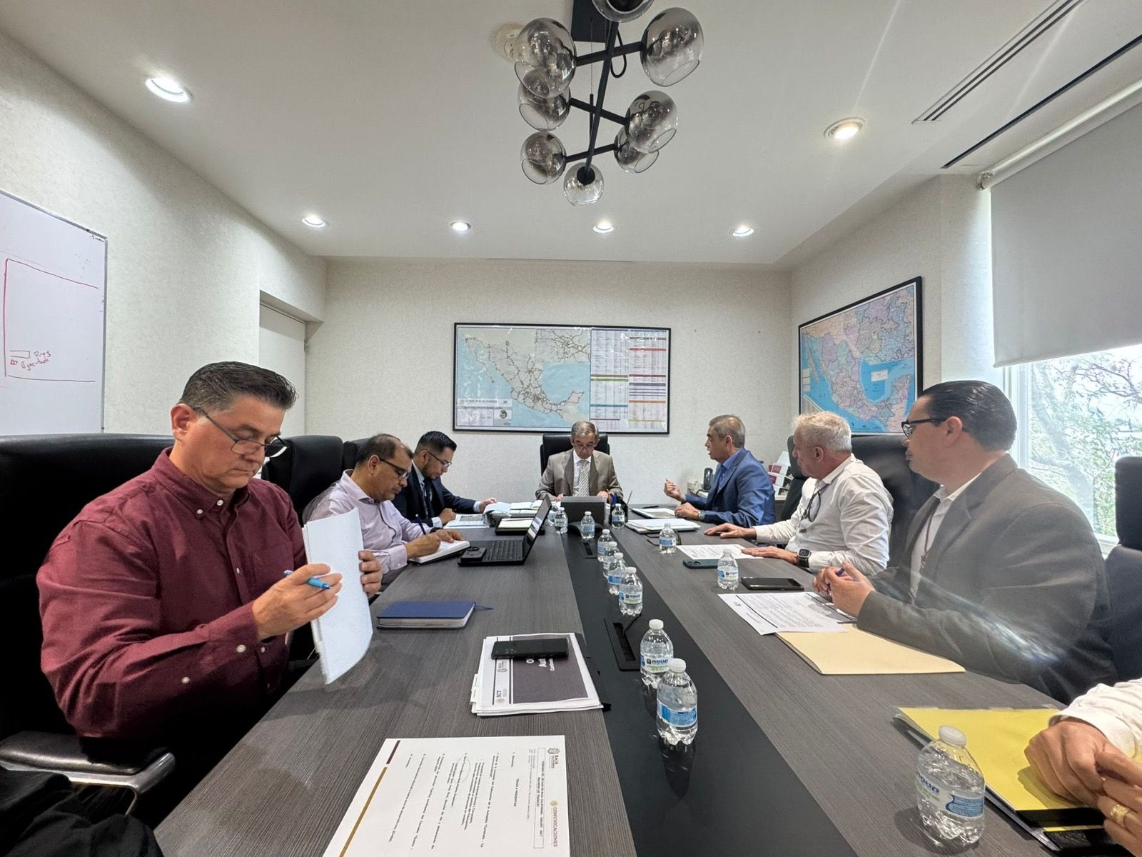 SE REÚNE TITULAR DE SIDURT CON PERSONAL DE SICT PARA REVISAR PROYECTOS DE ALCANCE REGIONAL EN BC