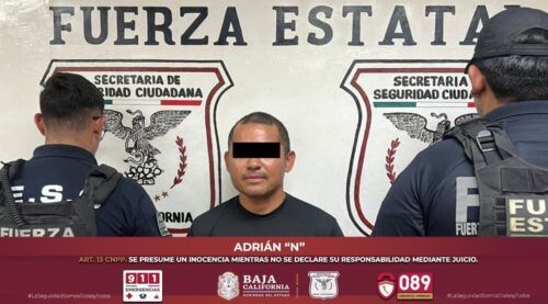ESCUADRÓN VIOLETA PROTEGE A VÍCTIMA Y DETIENE A PRESUNTO AGRESOR