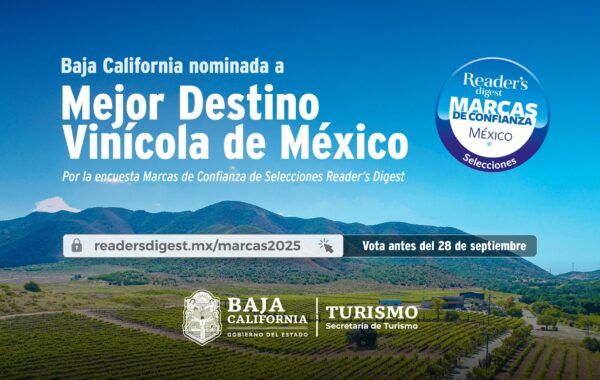 REVISTA SELECCIONES NÓMINA A B.C. COMO MEJOR DESTINO VINÍCOLA DE MÉXICO