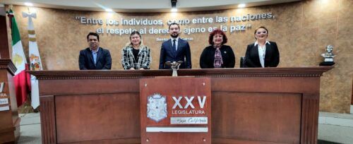 PRESENTA DIPUTADO JAIME CANTÓN INFORME DE LA MESA DIRECTIVA