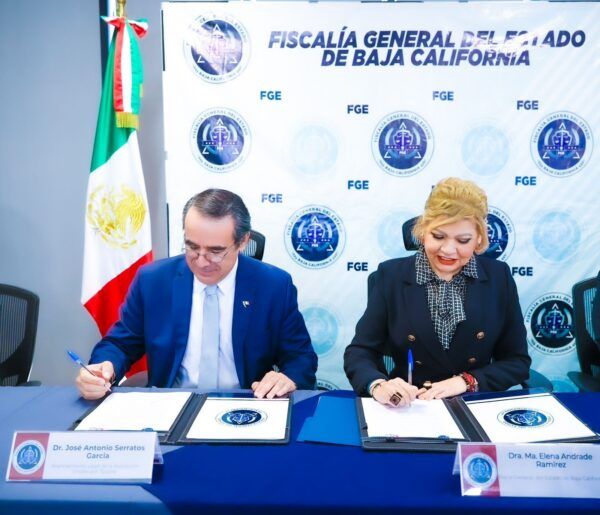 FGE Y GRUPO UNIDOS POR TIJUANA FIRMAN CONVENIO PARA FORTALECER LA COLABORACIÓN CIUDADANA EN SEGURIDAD