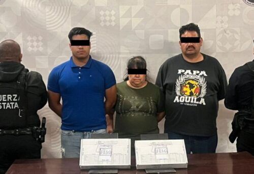 TECATE : CAPTURAN A INTEGRANTES DE GRUPO CRIMINAL CON ARMAS ABASTECIDAS 