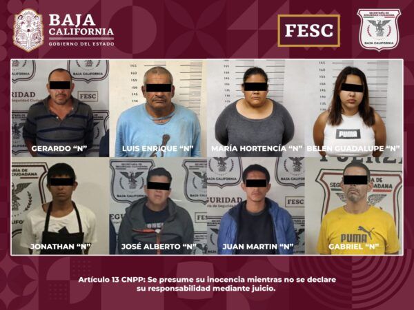 DETIENE FUERZA ESTATAL A 16 PERSONAS EN ACCIONES CONTRA EL NARCOMENUDEO