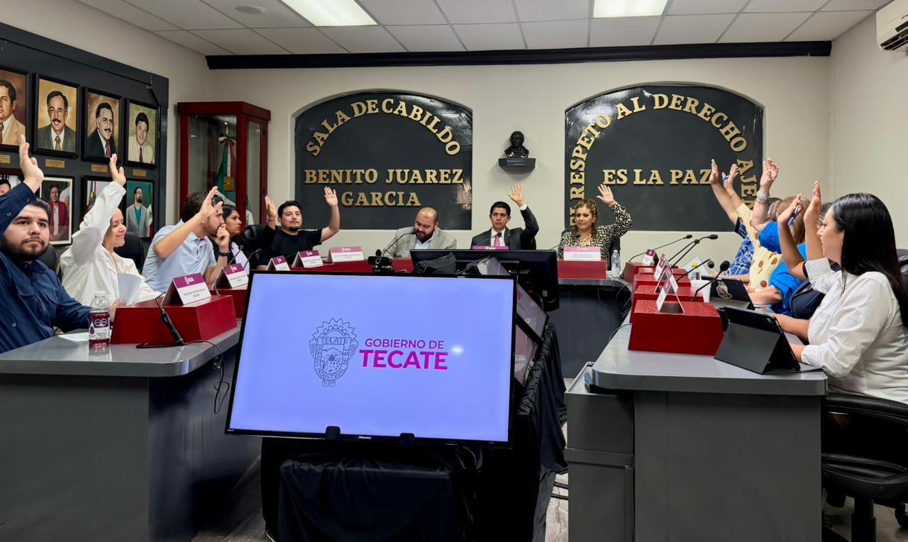 APRUEBA CABILDO DE TECATE MÁS OBRAS, NUEVAS LUMINARIAS Y PROYECTOS DE INFRAESTRUCTURA PARA TRANSFORMAR LAS COLONIAS
