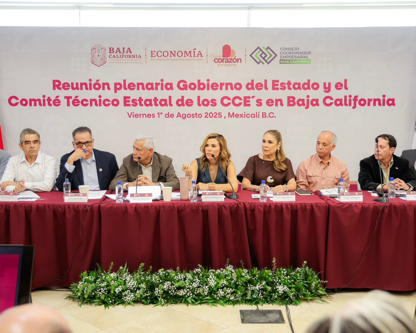 SOSTIENE GOBERNADORA MARINA DEL PILAR DIÁLOGO ABIERTO CON SECTOR EMPRESARIAL SOBRE MEJORA FINANCIERA, INFRAESTRUCTURA Y GESTIONES FEDERALES