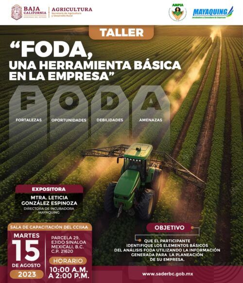 INVITAN A MICRO Y PEQUEÑAS AGROEMPRESAS A CONOCER LAS HERRAMIENTAS BÁSICAS PARA SU OPERACIÓN