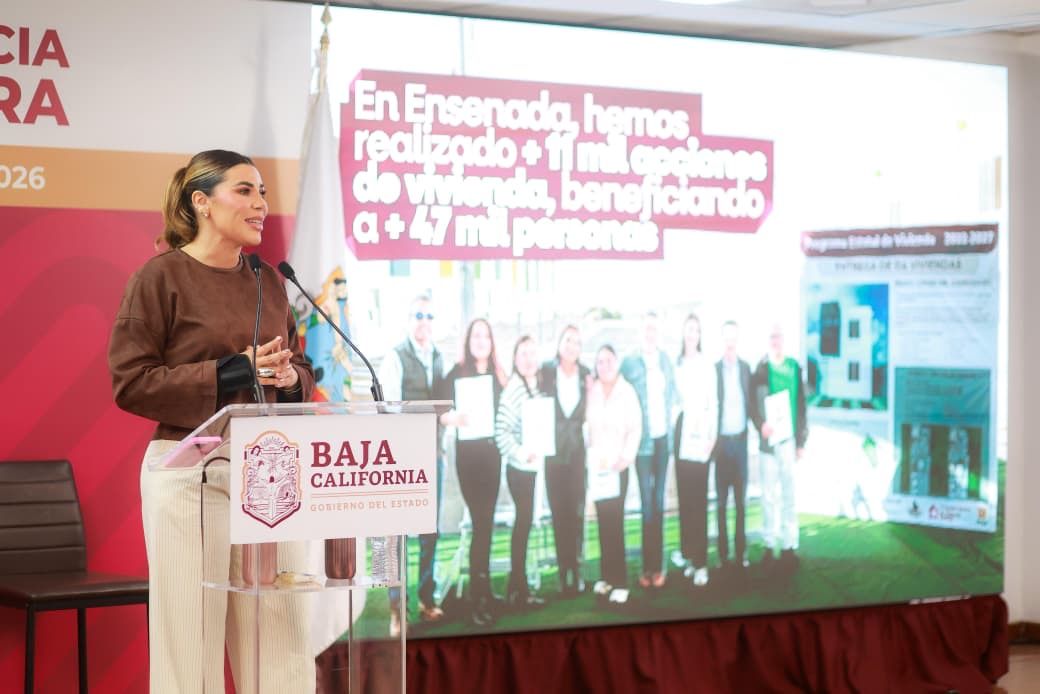 SUPERA GOBIERNO DE MARINA DEL PILAR META DE 100 MIL ACCIONES DE VIVIENDA EN BAJA CALIFORNIA