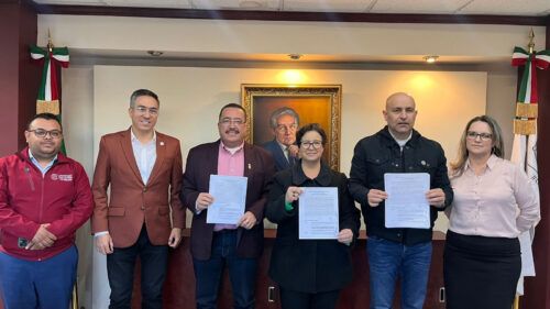 FIRMA CONGRESO DEL ESTADO CON SINDICATO DE BURÓCRATAS CONDICIONES GENERALES DE TRABAJO 2023