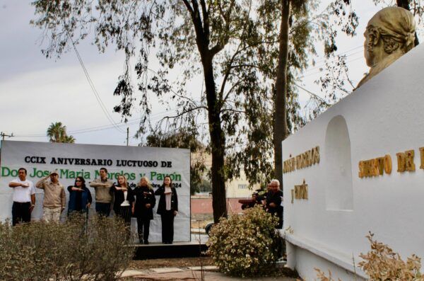 GOBIERNO DE TECATE CONMEMORA EL ANIVERSARIO LUCTUOSO DE JOSÉ MARÍA MORELOS Y PAVÓN