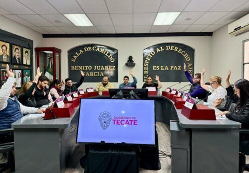 TECATE, PRIMER MUNICIPIO EN APROBAR REFORMA CONSTITUCIONAL QUE FORTALECE EL PROCESO DE SELECCIÓN DE FISCALES