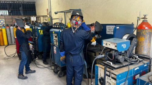 IMPARTE CURSO DE SOLDADURA CONALEP BC DIRIGIDO AL ÁMBITO INDUSTRIAL DE LA TRANSFORMACIÓN