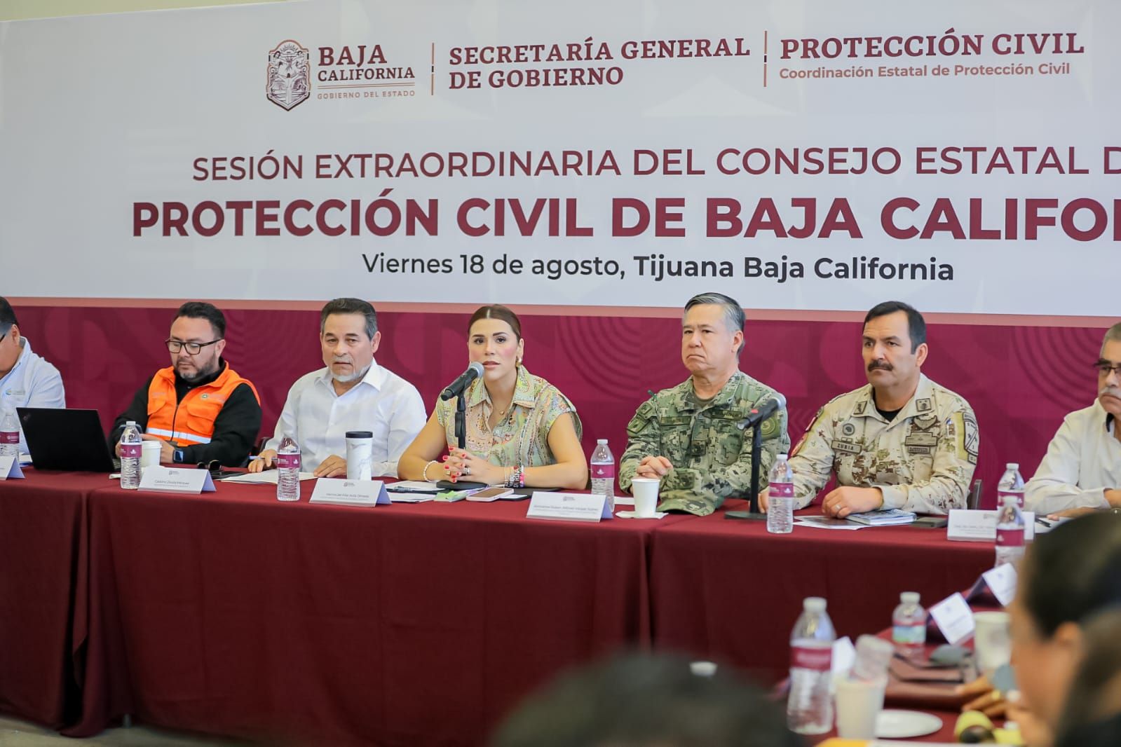 INSTRUYE CONSEJO ESTATAL DE PROTECCIÓN CIVIL RESGUARDO TOTAL ANTE HURACÁN HILARY: MARINA DEL PILAR