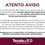 OFICINAS MUNICIPALES PERMANECERÁN CERRADAS EL 2 Y 5 DE MAYO