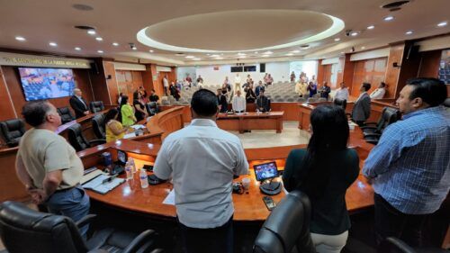 COMPARECE SECRETARIO DE SEGURIDAD LEOPOLDO AGUILAR ANTE LA JUNTA DE COORDINACIÓN POLÍTICA