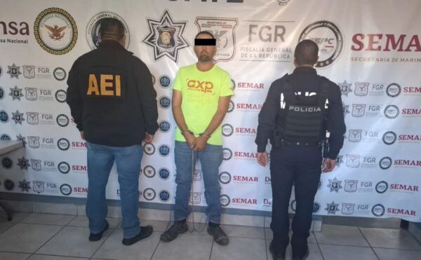 DETIENEN EN TECATE A PERSONA CON ORDEN DE APREHENSIÓN VIGENTE