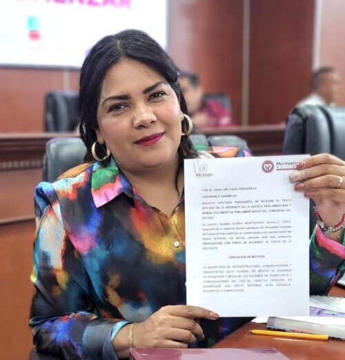 PIDE DIP. MONTSE MURILLO A TITULAR DE SICT ABRIR VENTANILLA EN MEXICALI PARA TRÁMITE DEL “PERMISO DE CONECTIVIDAD”