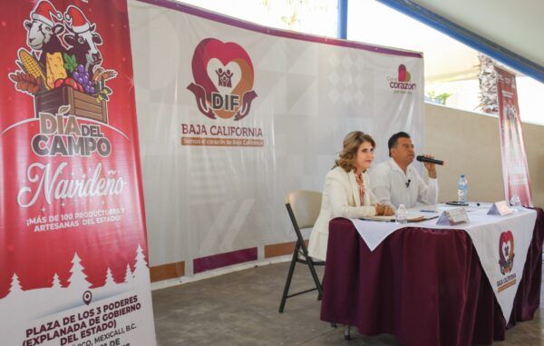 INVITAN DIF BAJA CALIFORNIA Y SADER AL DÍA DEL CAMPO NAVIDEÑO EN EXPLANADA DE LOS TRES PODERES