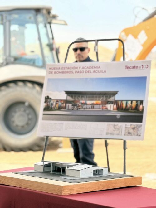 ROMÁN COTA ARRANCA CONSTRUCCIÓN DE NUEVA ESTACIÓN DE BOMBEROS