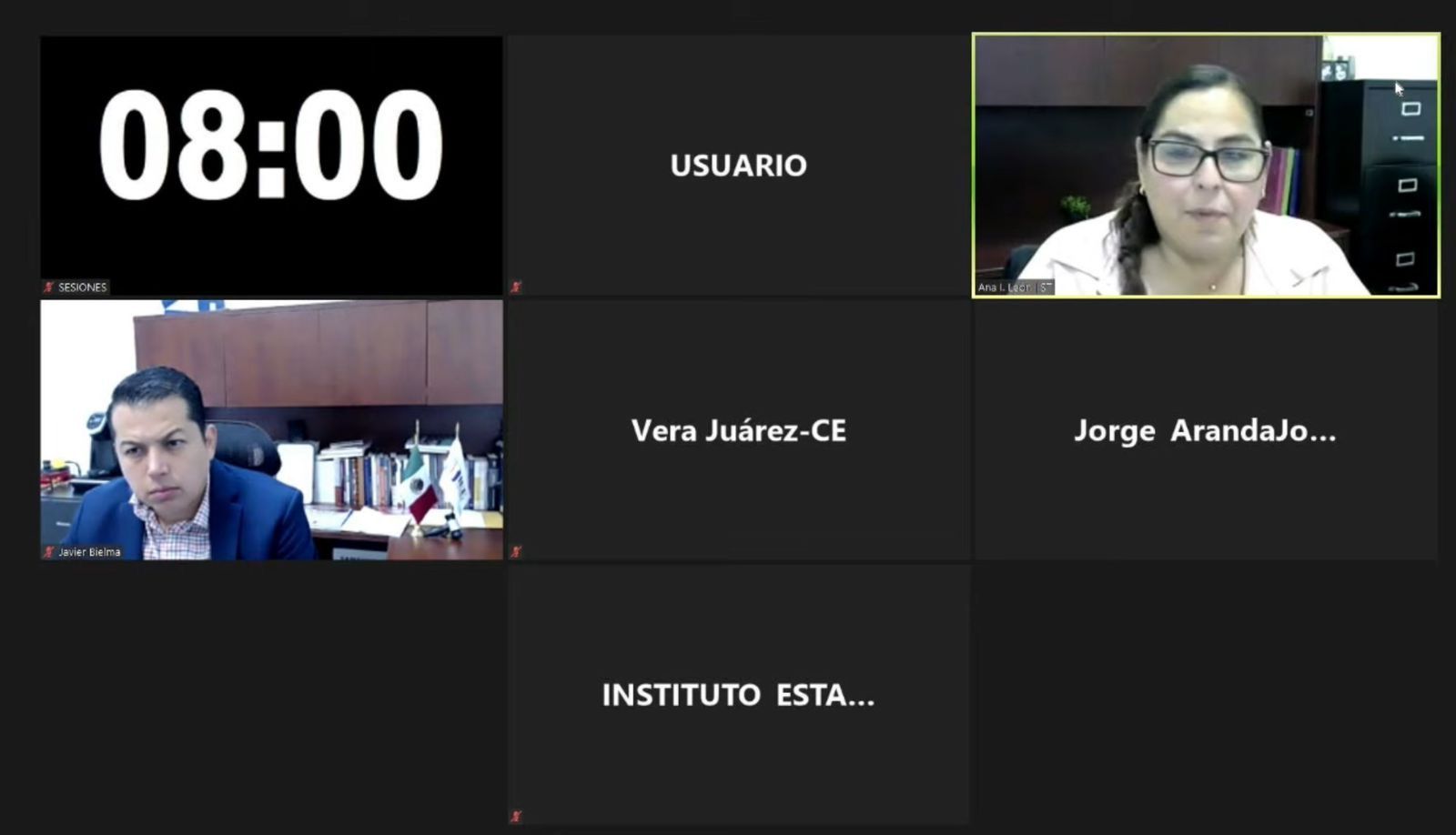 SESIONA COMISIÓN DE SEGUIMIENTO AL SPEN Y DE LA RAMA ADMINISTRATIVA DEL IEEBC