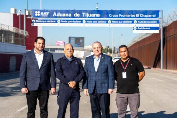 GOBIERNO DE BAJA CALIFORNIA UNE ESFUERZOS PARA MEJORAR EL TRÁNSITO FRONTERIZO
