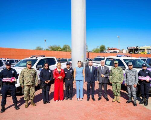 ENTREGAN NUEVAS UNIDADES A LA FESC, PARA MEJORAR PROTECCIÓN A LA CIUDADANÍA