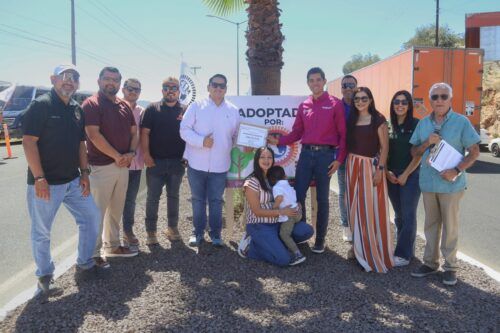 GOBIERNO DE TECATE FORTALECE PARTICIPACIÓN CIUDADANA CON ADOPCIÓN DE CAMELLÓN POR PARTE DE LA CTM