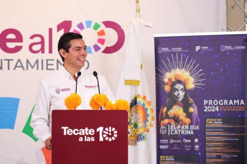 INVITA ROMÁN COTA A DISFRUTAR DEL “PAN DE LA CATRINA” EN TECATE
