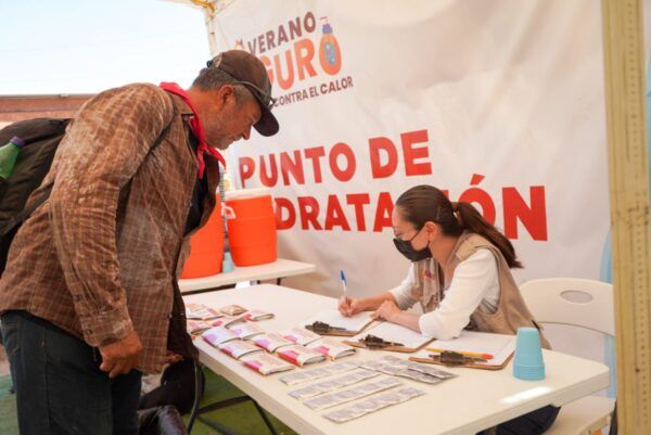 CONTINÚA OPERATIVO CONTRA EL GOLPE DE CALOR EN MEXICALI