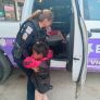 ESCUADRÓN VIOLETA RESGUARDA A DOS MENORES EN SITUACIÓN DE VULNERABILIDAD EN ENSENADA