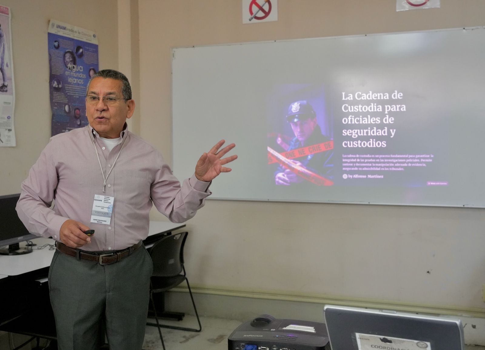 CONCLUYE CON ÉXITO EL MÓDULO I DEL TALLER “CADENA DE CUSTODIA” EN CENTROS PENITENCIARIOS DE BAJA CALIFORNIA