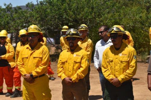RECONOCE GOBIERNO DE BAJA CALIFORNIA A COMBATIENTES FORESTALES