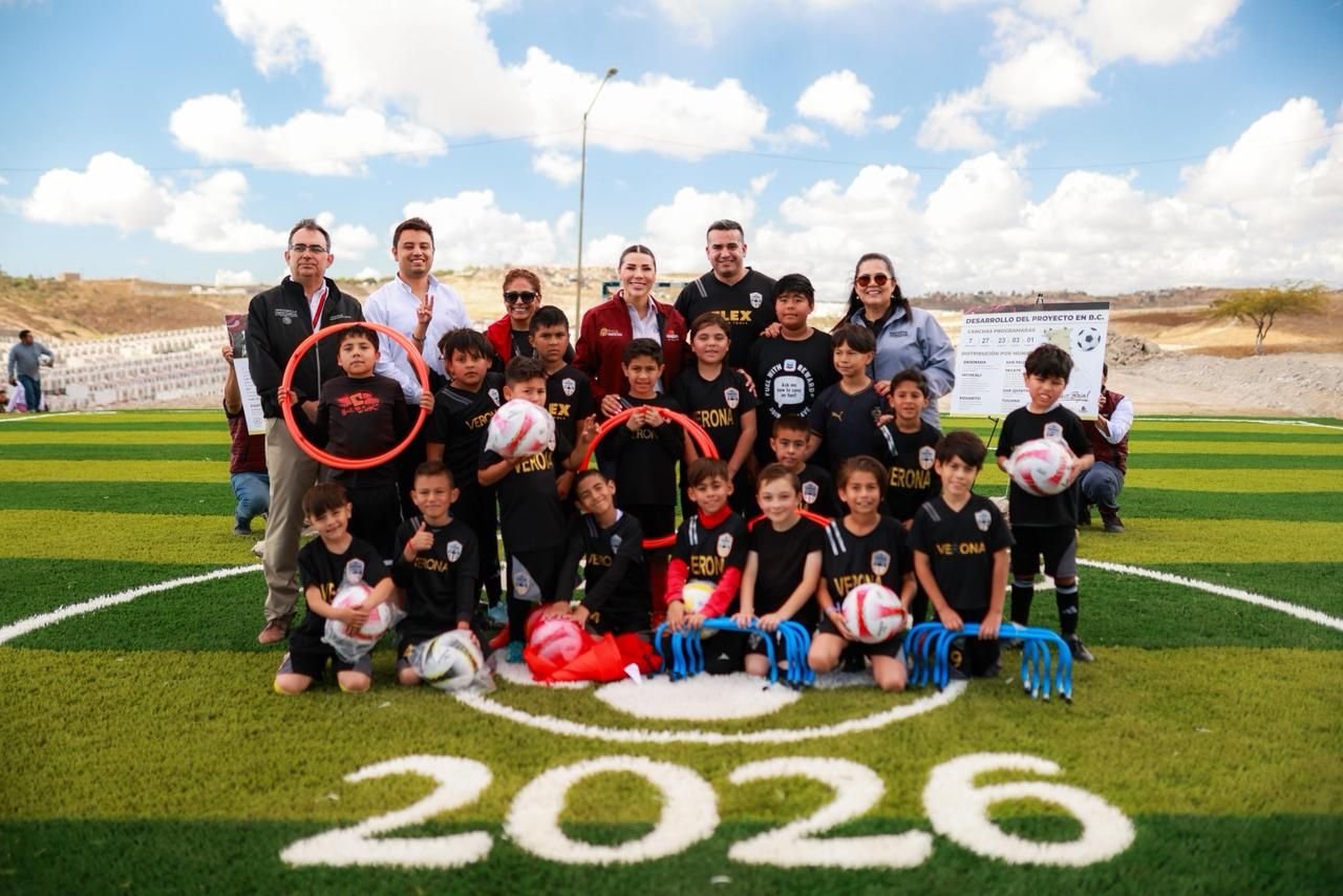 ANUNCIA GOBERNADORA MARINA DEL PILAR MÁS CANCHAS Y RECUPERACIÓN DE ESPACIOS PARA BC CON PROGRAMA FEDERAL “MUNDIAL SOCIAL”