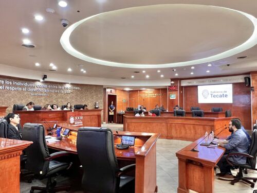 COMPARECE ALCALDE DE TECATE ANTE COMISIÓN DE IGUALDAD DE GÉNERO Y JUVENTUDES