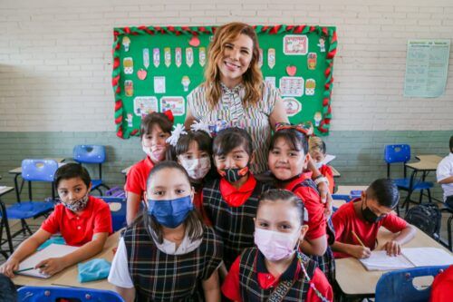ATIENDE GOBIERNO DE MARINA DEL PILAR REZAGO DE AIRES ACONDICIONADOS EN ESCUELAS DE EDUCACIÓN BÁSICA