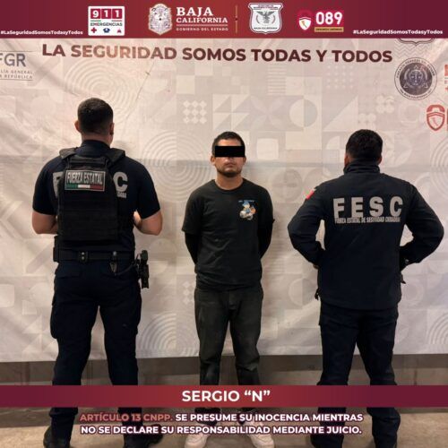 DETIENEN A SUJETO QUE AGREDIÓ A SU PAREJA EN VIVIENDA DE TIJUANA