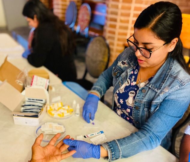 REALIZAN ACCIONES EN LA COMUNIDAD PARA PREVENIR Y DETECTAR VIH-SIDA, SÍFILIS Y HEPATITIS “C”
