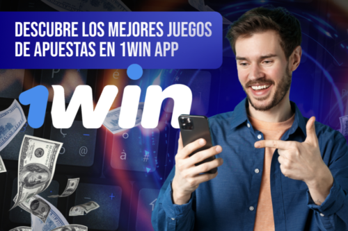 DESCUBRE LOS MEJORES  JUEGOS DE APUESTAS EN 1WIN APP
