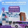 TRANSPORTE VIOLETA ACERCA A LAS MUJERES AL CEJUM MEXICALI