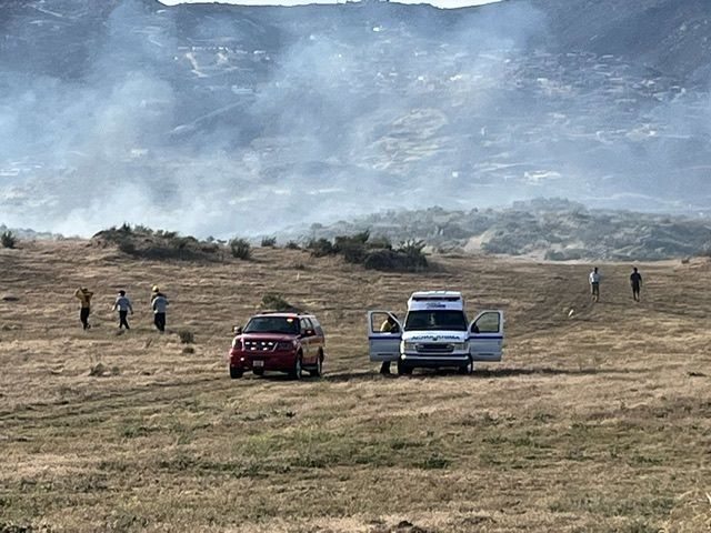 INCENDIO FORESTAL EN TECATE CONSUME 50 HECTÁREA
