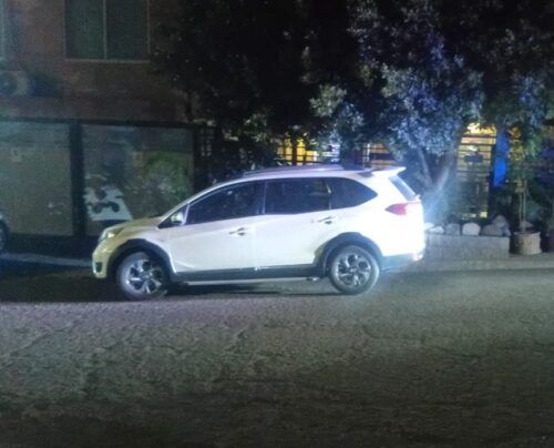 RECUPERAN VEHÍCULO CON REPORTE DE ROBO EN ZONA CENTRO DE TECATE